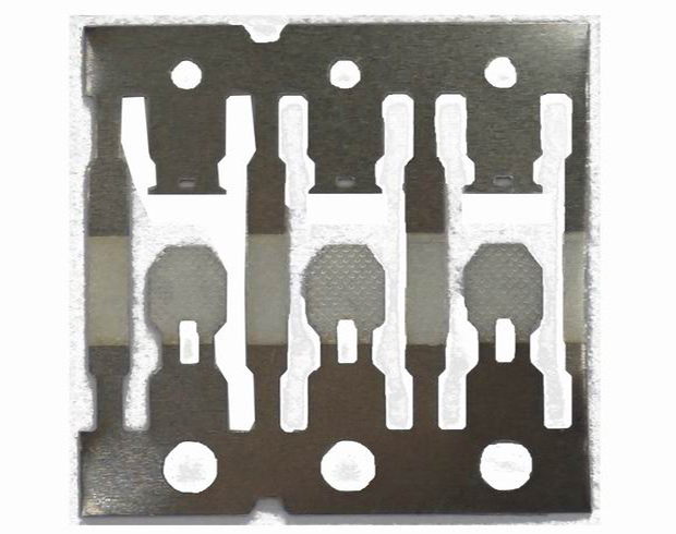 Silver electroplating on hardware parts